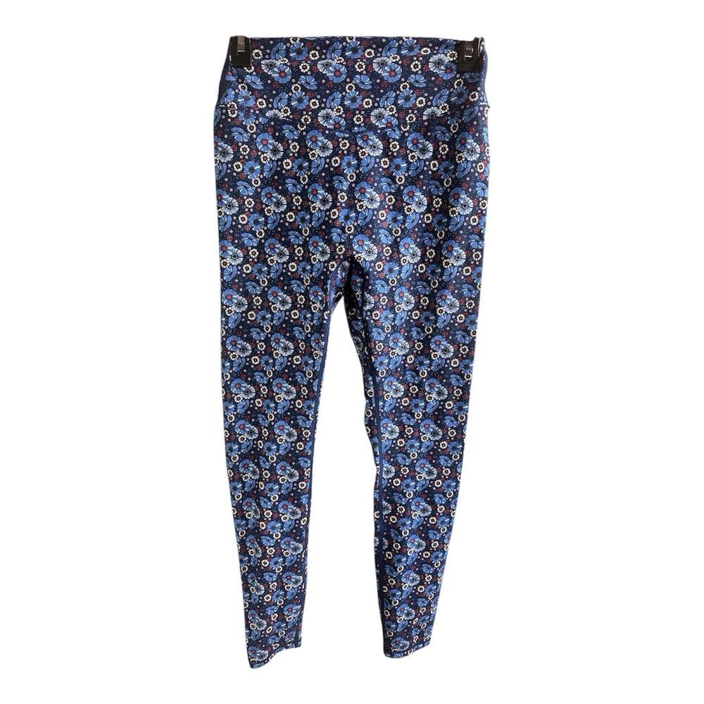 Buffbunny Rosa Floral Pocket Legging Blue Petal Size Medium‎ Athletic